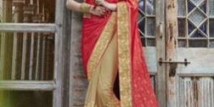 Stone Hand Work Net Sarees