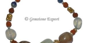 Tumbled Stones Anklet
