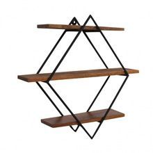 WOOD MOUNTED WALL SHELVES