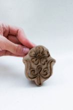 Textile Printing Wooden Stamp