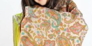 Kalamkari Pashmina Shawl