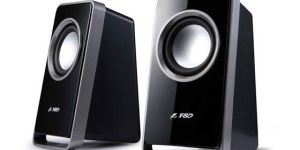 2.0 USB speaker with compact design