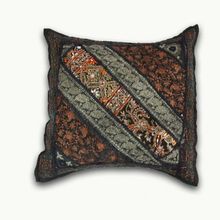 ZARI DRESSES PATCH WORK PILLOW