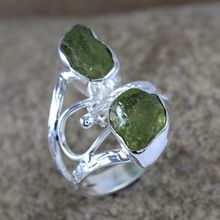 Trending Peridot Silver Ring