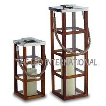 Wooden and Metal Lanterns