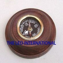 Wooden Nautical Compass