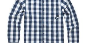 Mens Checked Blue Shirts