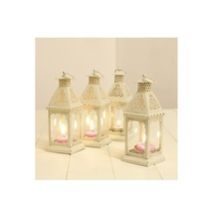 White Color Moroccan Lantern