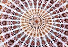 ROUND MANDALA HIPPIE TAPESTRY