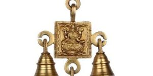 Statue Goddess Laxmi Bell Hanging