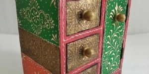 Jewellery Box with Drawer and Painting