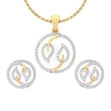 Princess Look Elegant Diamond Pendant Necklace