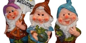 Gnomes Fiber Statue