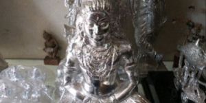 Shiva Silver Statue