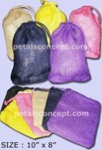 Jute Drawstring Jewellery Packaging