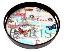 WOODEN TRAY WITH HANDLES