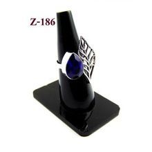 Silver Plated Vintage Leaf Ring