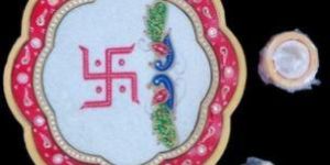 Hindu Temple Pooja Worship Plate