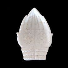 White Marble Muslim Praying Hands