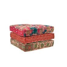 Square Pouf and Meditation Cushion