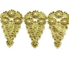 Net Tissue Mesh Fabric Embroidered Cording Lace