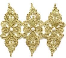 Polyester Decorative 3D Lace Fabric Trims