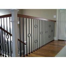Solid Iron Basket Balusters Stairs