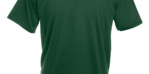 Green Mens Round Neck T-Shirt