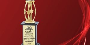 Wooden Base Plastic Acrylic Trophy