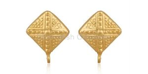 Yellow Gold Plated Brass Connector