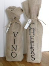Sustainable Environment Jute Wine Bag