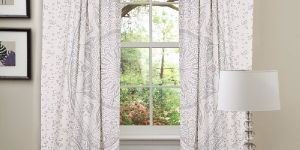 White Mandala Curtains