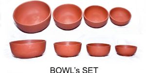 Mud Round Bowl Set