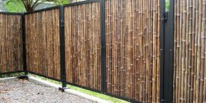 Bamboo Fence Gate
