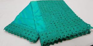 Soft sana silk sarees with cut work border & pallu