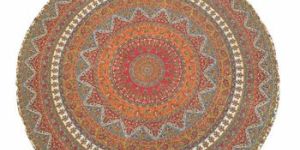 Yoga Mat Picnic Throw Round Tapestry