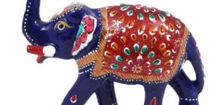 Metal Elephant Statue