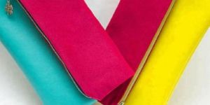 Yellow Pink Turquoise Handbag