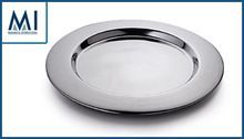 Stainless Steel Trays Round Charger Plates