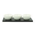 White Snack Bowl Set