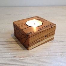 Wooden Candle Holder