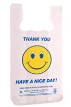 t-shirt printed plastic bags