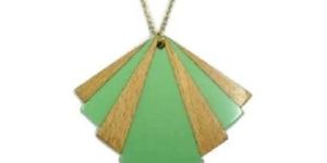 Wood Pendant Necklace
