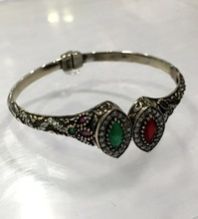 Vintage Hallmarked Sterling Silver Bangle