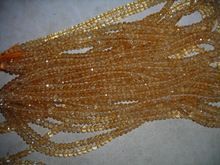 Yellow Citrine Round Faceted