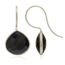Stylish Black Onyx Gemstone Earrings