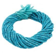 Turquoise Round Faceted Loose Gemstone Beads