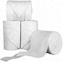 White Polar Fleece Bandages