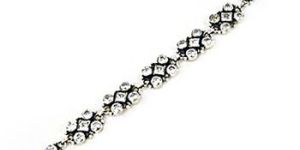 White Cubic Zircon Gemstone Bracelet
