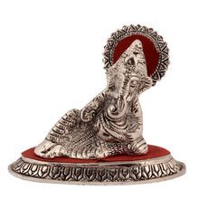 White Metal Crafts Ekdant Ganesha Statue
